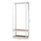 Baxton Studio Elton White Finished Metal 3-Shelf Free-Standing Closet Organizer 172-10789 - alternate 8